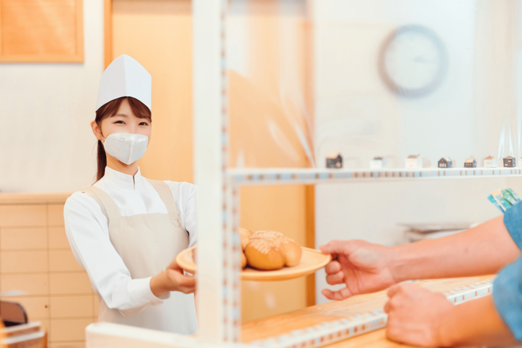 パン屋の店員さん