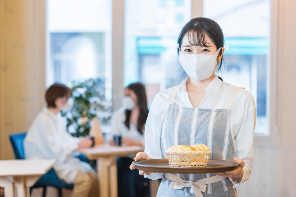 パン屋の店員さん